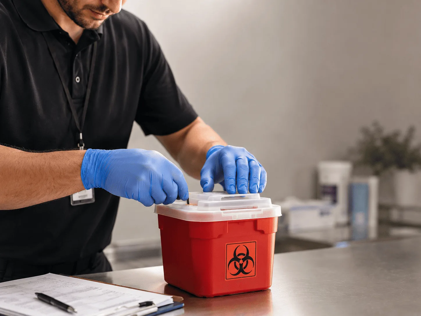 Why choose Sharps Waste Disposal in Chouteau, OK